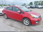 2013 Kia Rio Ex Red vin: KNADN4A35D6147546