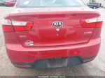 2013 Kia Rio Ex Red vin: KNADN4A35D6147546