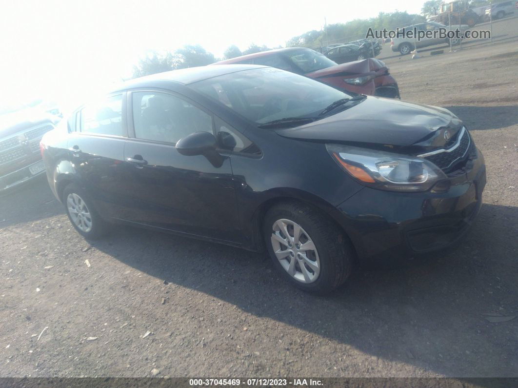 2013 Kia Rio Ex Black vin: KNADN4A35D6211942