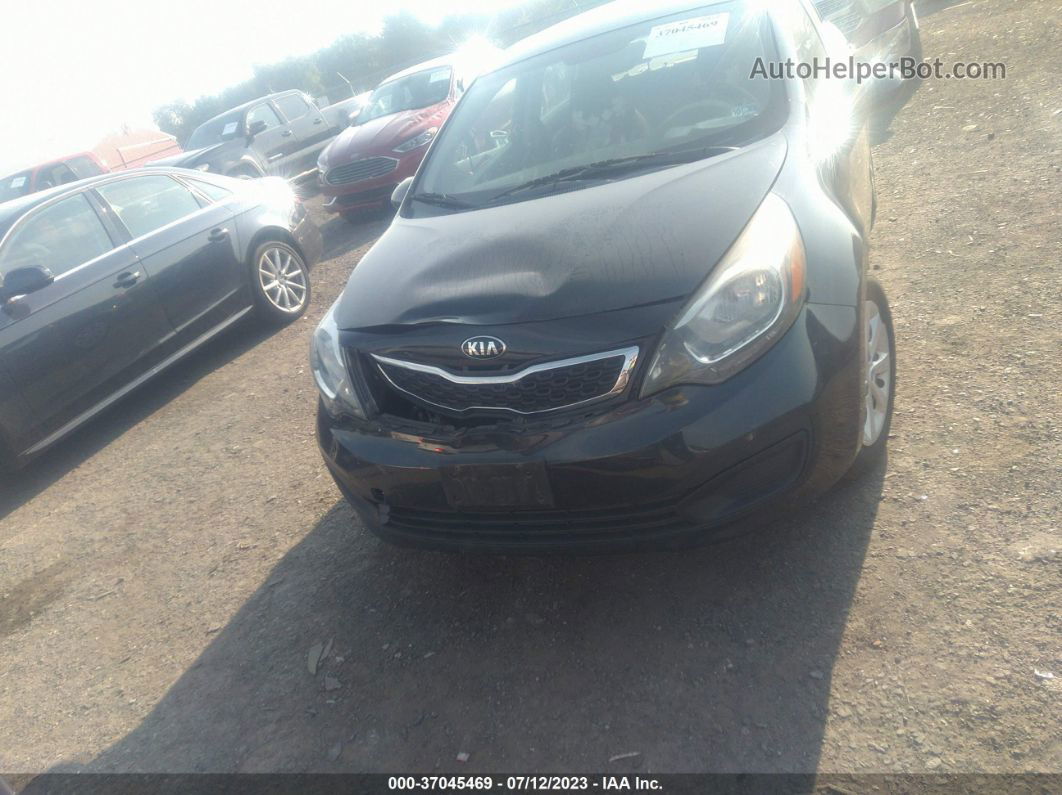 2013 Kia Rio Ex Black vin: KNADN4A35D6211942