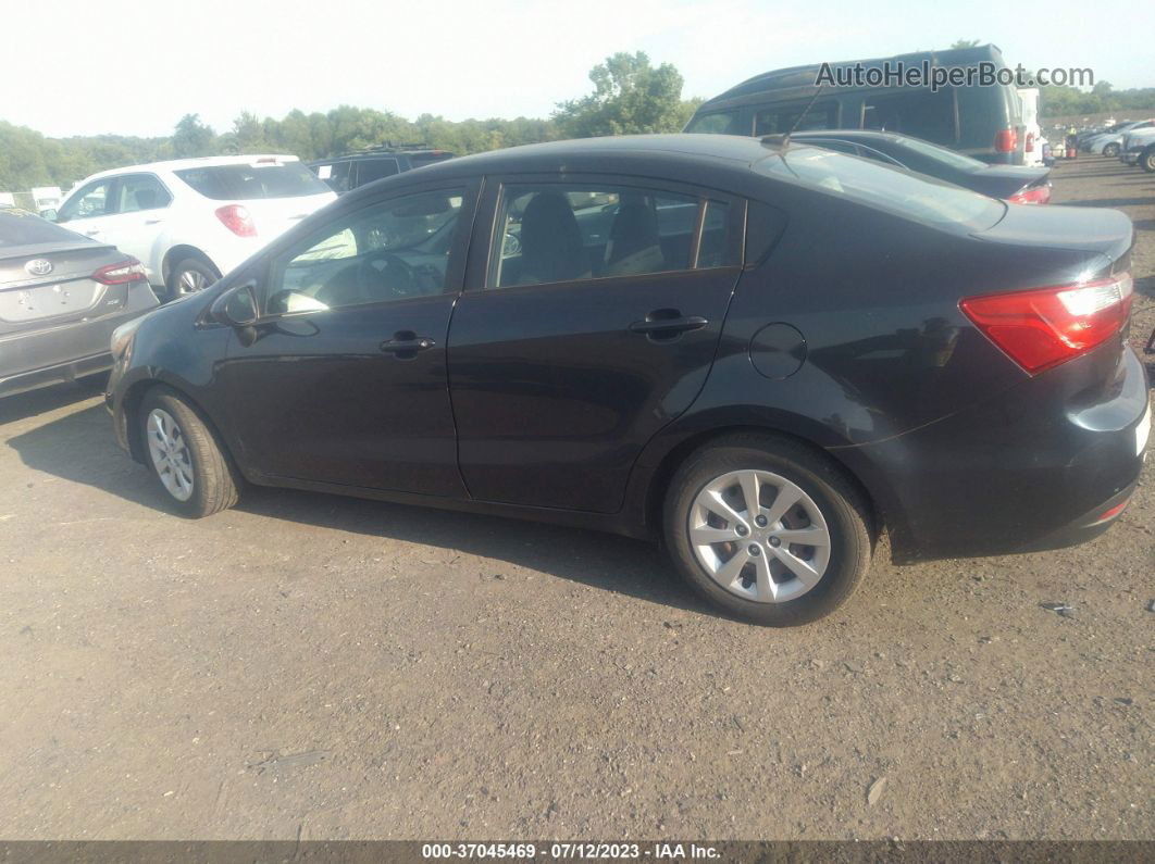 2013 Kia Rio Ex Black vin: KNADN4A35D6211942