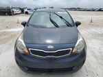 2013 Kia Rio Ex Blue vin: KNADN4A35D6215439