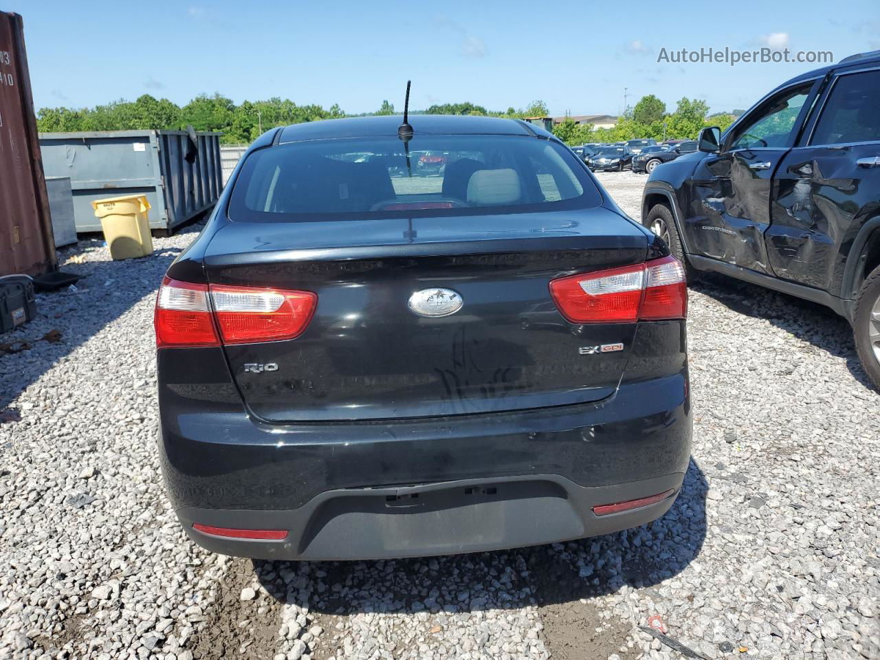 2014 Kia Rio Ex Black vin: KNADN4A35E6326610