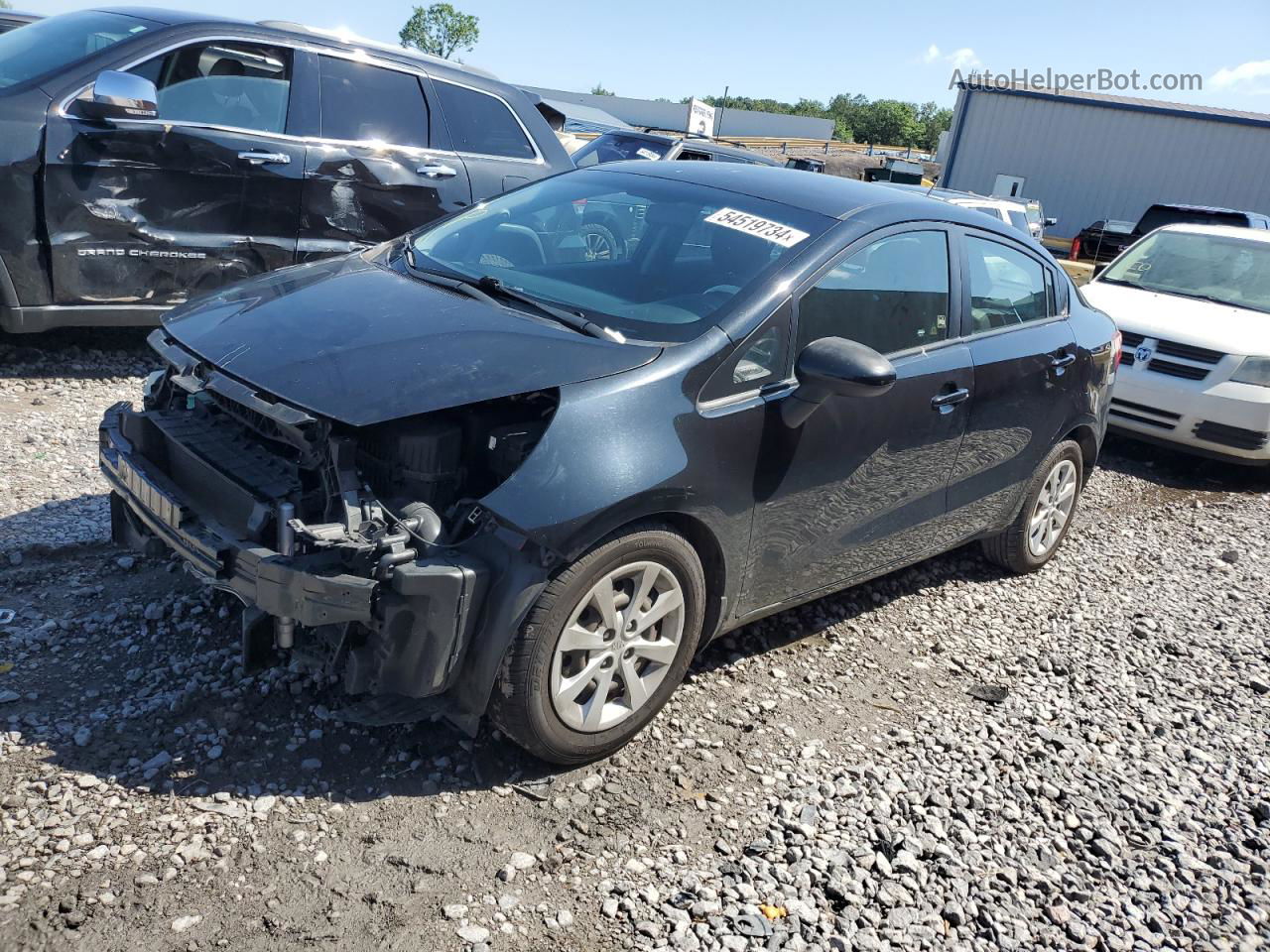 2014 Kia Rio Ex Black vin: KNADN4A35E6326610