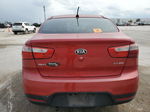 2014 Kia Rio Ex Red vin: KNADN4A35E6353497