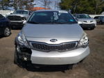 2014 Kia Rio Ex Серебряный vin: KNADN4A35E6419076