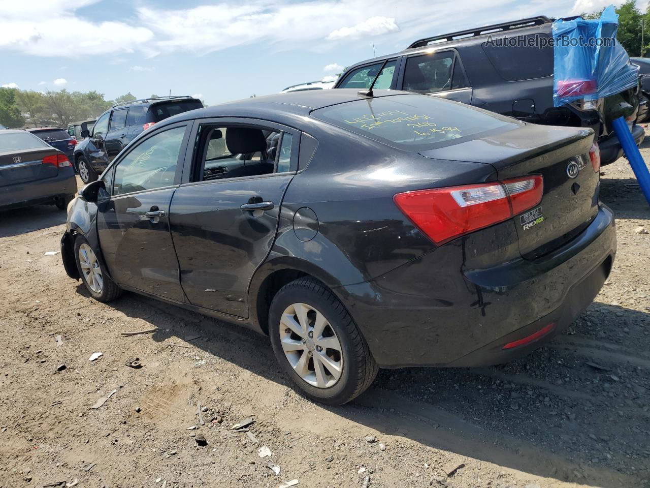 2013 Kia Rio Ex Black vin: KNADN4A36D6104169