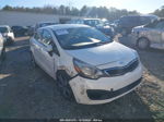 2014 Kia Rio Sx White vin: KNADN4A36E6324705