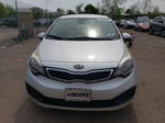 2014 Kia Rio Ex Silver vin: KNADN4A36E6419068