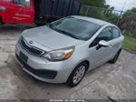 2013 Kia Rio Ex Silver vin: KNADN4A37D6104925