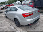 2013 Kia Rio Ex Silver vin: KNADN4A37D6104925