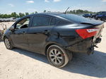 2013 Kia Rio Ex Черный vin: KNADN4A37D6113639