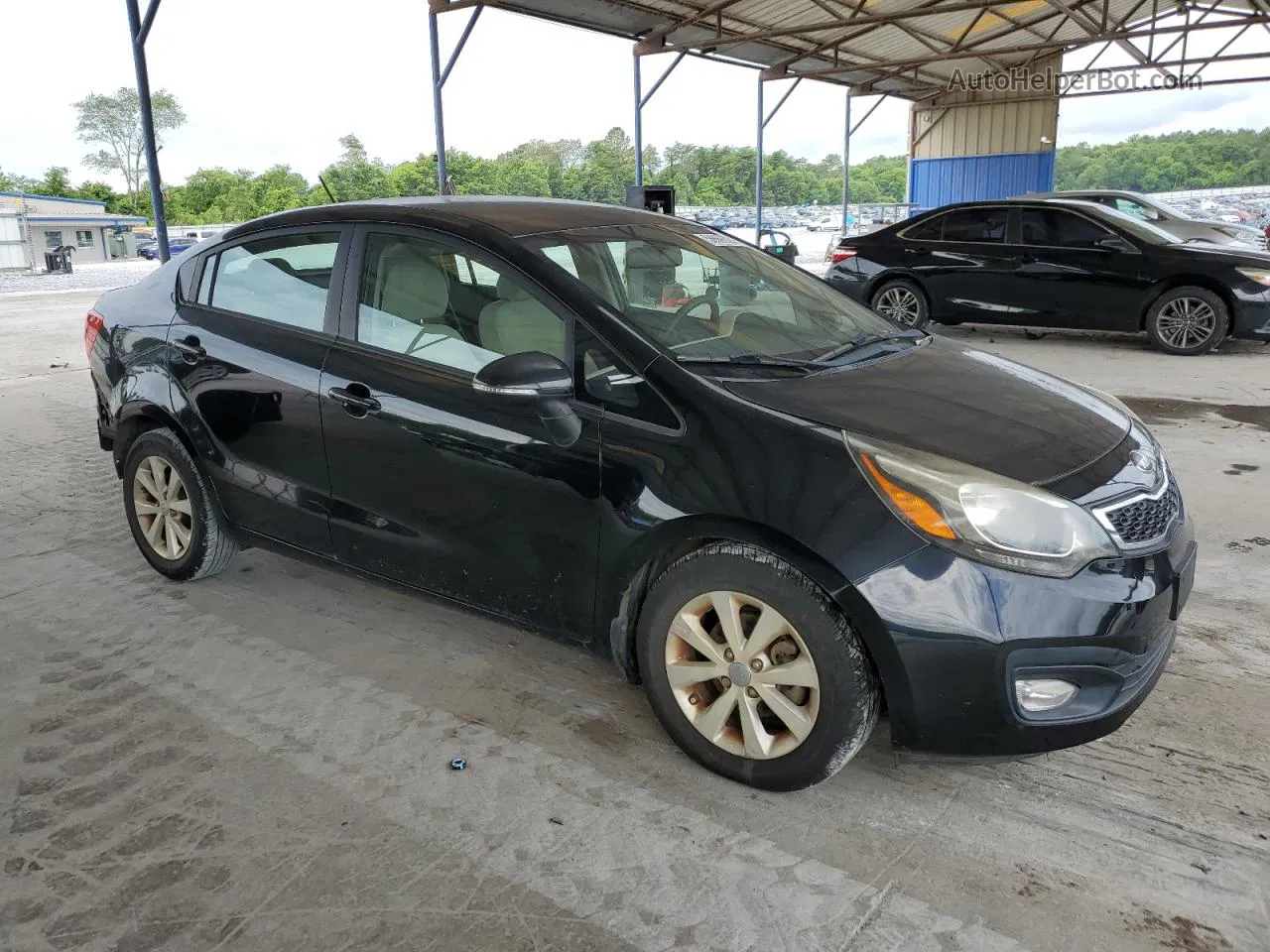 2013 Kia Rio Ex Black vin: KNADN4A37D6231691