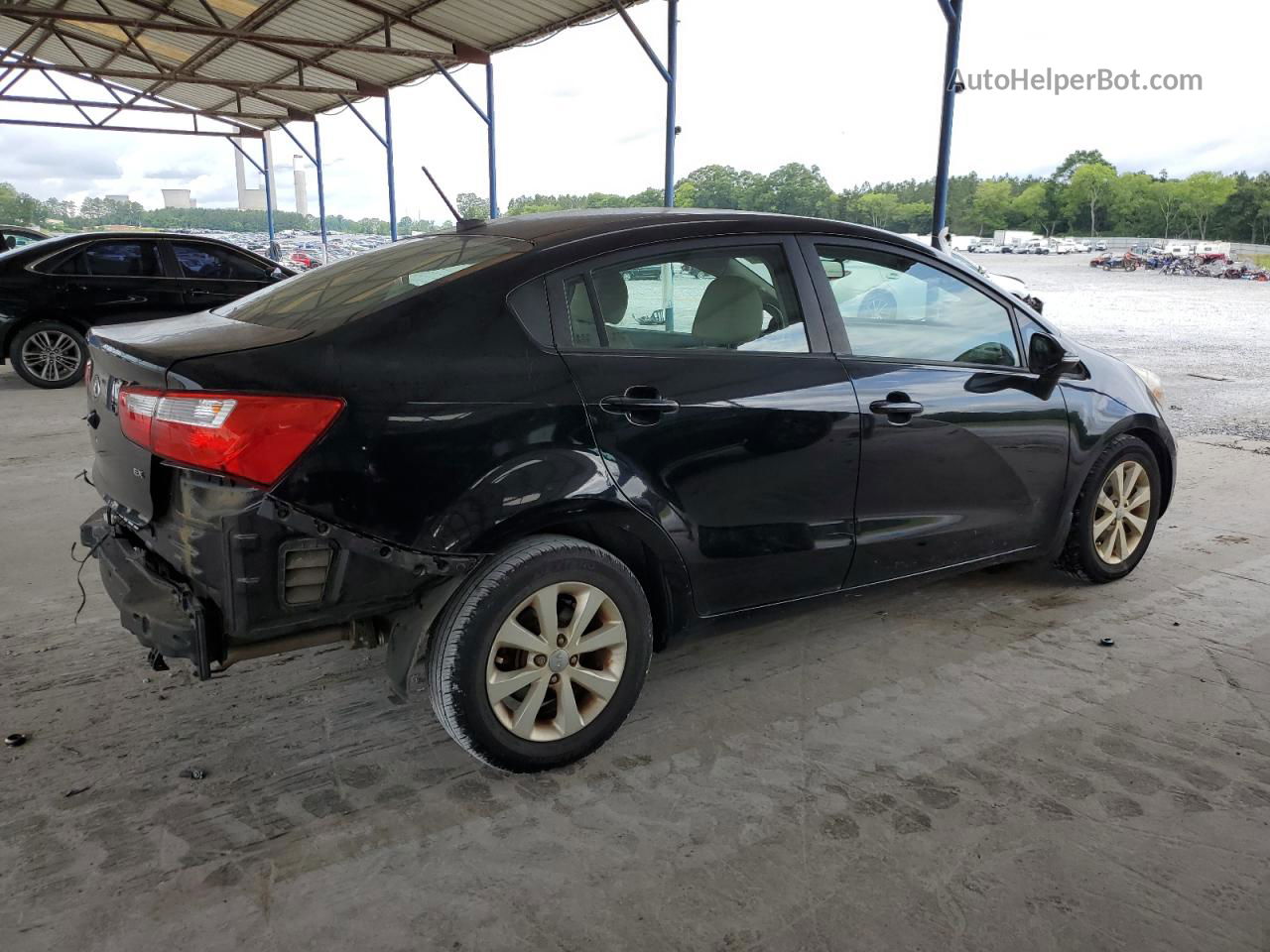 2013 Kia Rio Ex Black vin: KNADN4A37D6231691