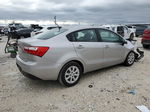 2014 Kia Rio Ex Серебряный vin: KNADN4A37E6327113