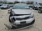 2014 Kia Rio Ex Silver vin: KNADN4A37E6327113