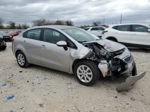 2014 Kia Rio Ex Серебряный vin: KNADN4A37E6327113