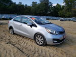 2013 Kia Rio Ex Серебряный vin: KNADN4A38D6116081