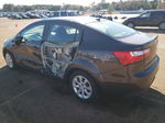 2013 Kia Rio Ex Brown vin: KNADN4A38D6143703