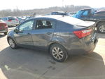 2013 Kia Rio Ex Gray vin: KNADN4A39D6201561