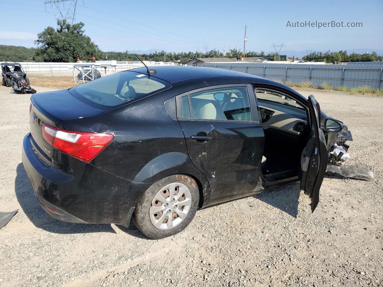 2013 Kia Rio Ex Black vin: KNADN4A39D6222250