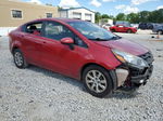 2013 Kia Rio Ex Burgundy vin: KNADN4A39D6242059