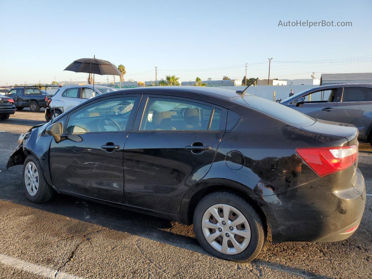 2013 Kia Rio Ex Black vin: KNADN4A3XD6223942