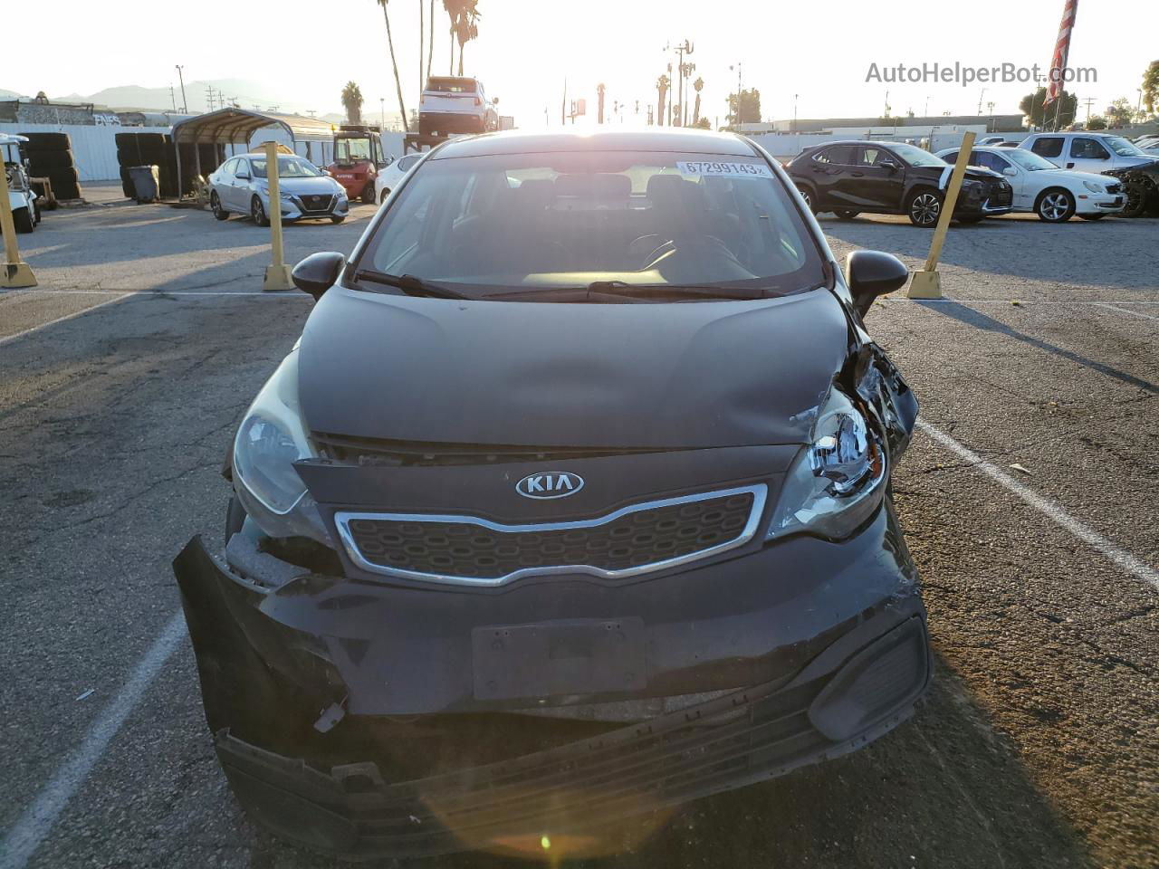 2013 Kia Rio Ex Black vin: KNADN4A3XD6223942