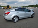 2014 Kia Rio Ex Серебряный vin: KNADN4A3XE6341068