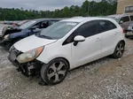 2013 Kia Rio Ex White vin: KNADN5A31D6261226