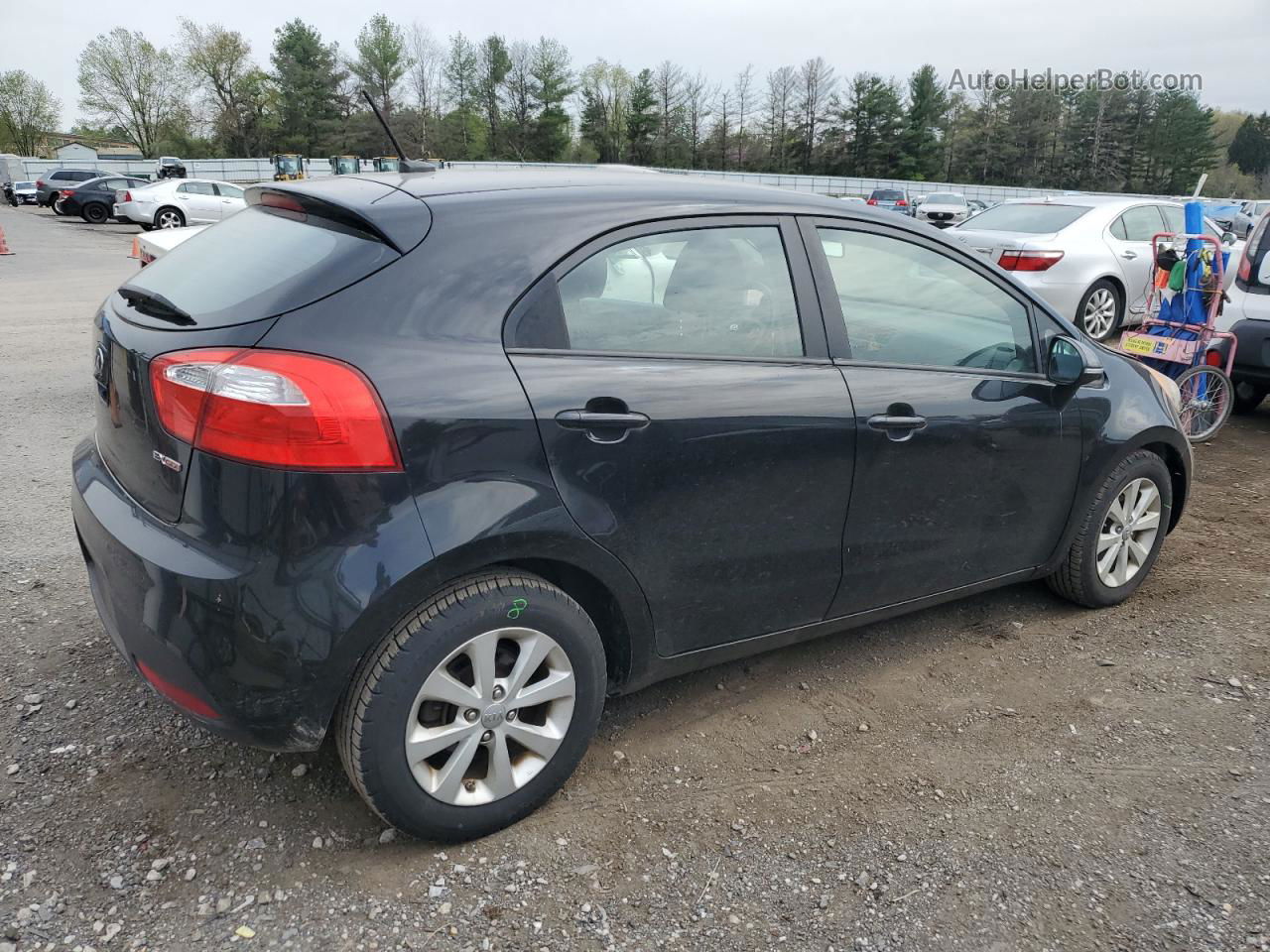 2013 Kia Rio Ex Black vin: KNADN5A32D6139135