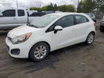 2013 Kia Rio Ex Белый vin: KNADN5A32D6229367