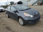 2013 Kia Rio Ex Серый vin: KNADN5A32D6861558