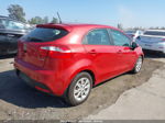 2014 Kia Rio Ex Red vin: KNADN5A32E6360400