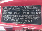 2014 Kia Rio Ex Red vin: KNADN5A32E6360400