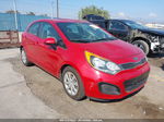 2014 Kia Rio Ex Red vin: KNADN5A32E6360400