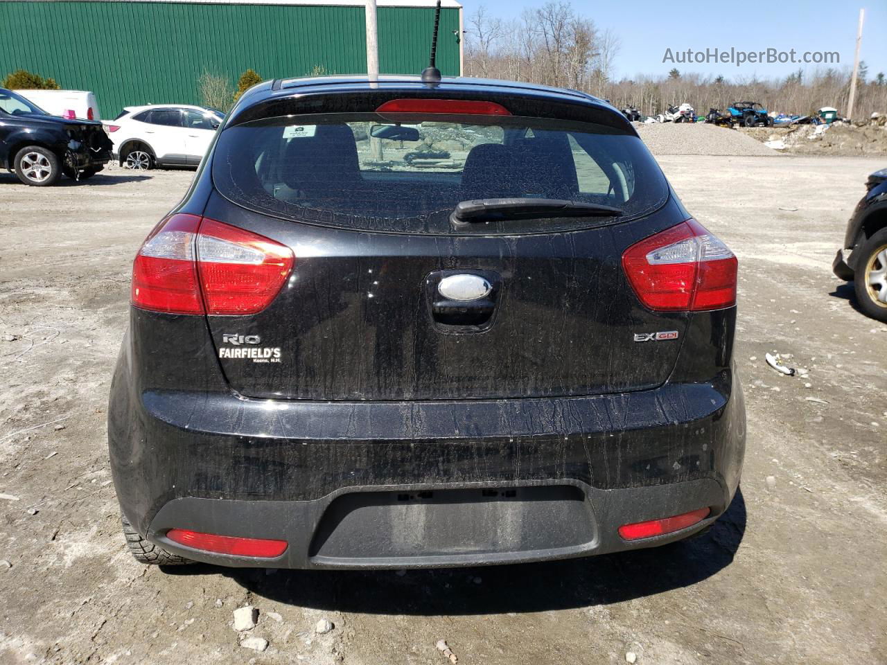 2014 Kia Rio Ex Black vin: KNADN5A32E6413595