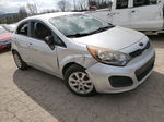 2013 Kia Rio Ex Silver vin: KNADN5A33D6245271