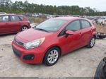 2014 Kia Rio Ex Red vin: KNADN5A33E6367842