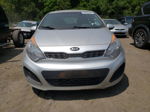 2014 Kia Rio Ex Silver vin: KNADN5A34E6362164