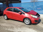 2013 Kia Rio Ex Red vin: KNADN5A35D6161470