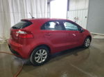 2014 Kia Rio Ex Red vin: KNADN5A35E6339010