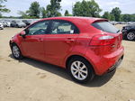 2014 Kia Rio Ex Burgundy vin: KNADN5A35E6405295