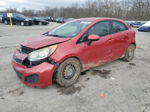 2013 Kia Rio Ex Red vin: KNADN5A36D6114481