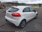 2013 Kia Rio Ex White vin: KNADN5A36D6156147