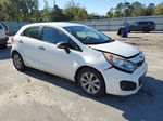 2013 Kia Rio Ex White vin: KNADN5A36D6175541