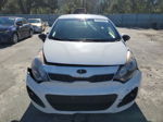 2013 Kia Rio Ex White vin: KNADN5A36D6175541