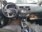 2014 Kia Rio Ex Серебряный vin: KNADN5A36E6354230