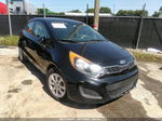 2013 Kia Rio Ex Черный vin: KNADN5A37D6096962