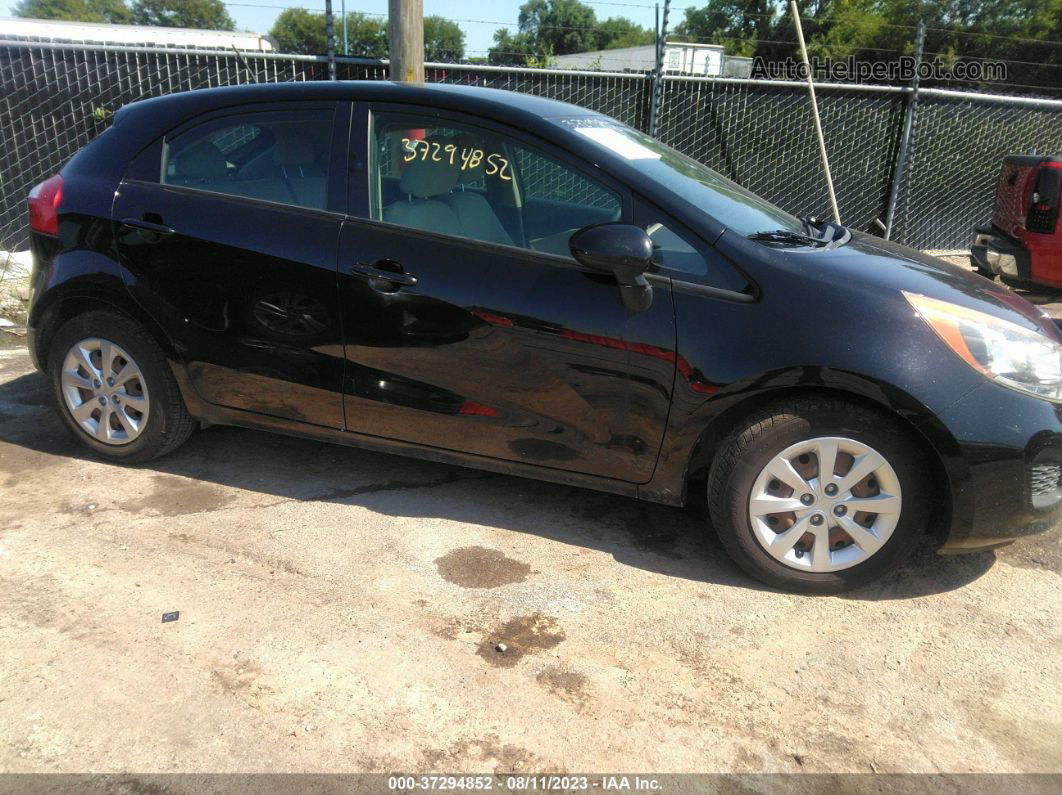 2013 Kia Rio Ex Черный vin: KNADN5A37D6096962